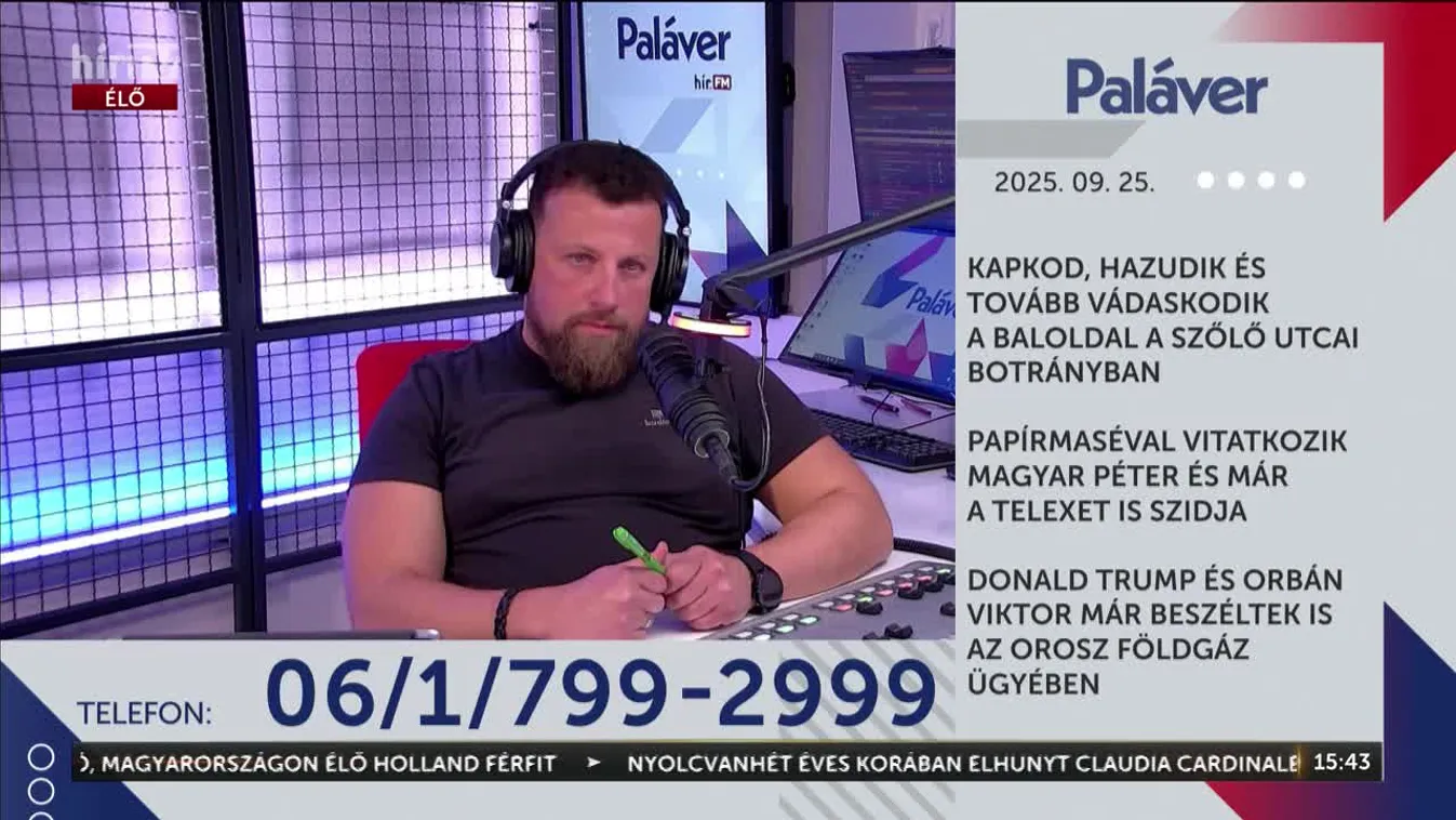 Paláver – Papírmaséval vitatkozik Magyar Péter