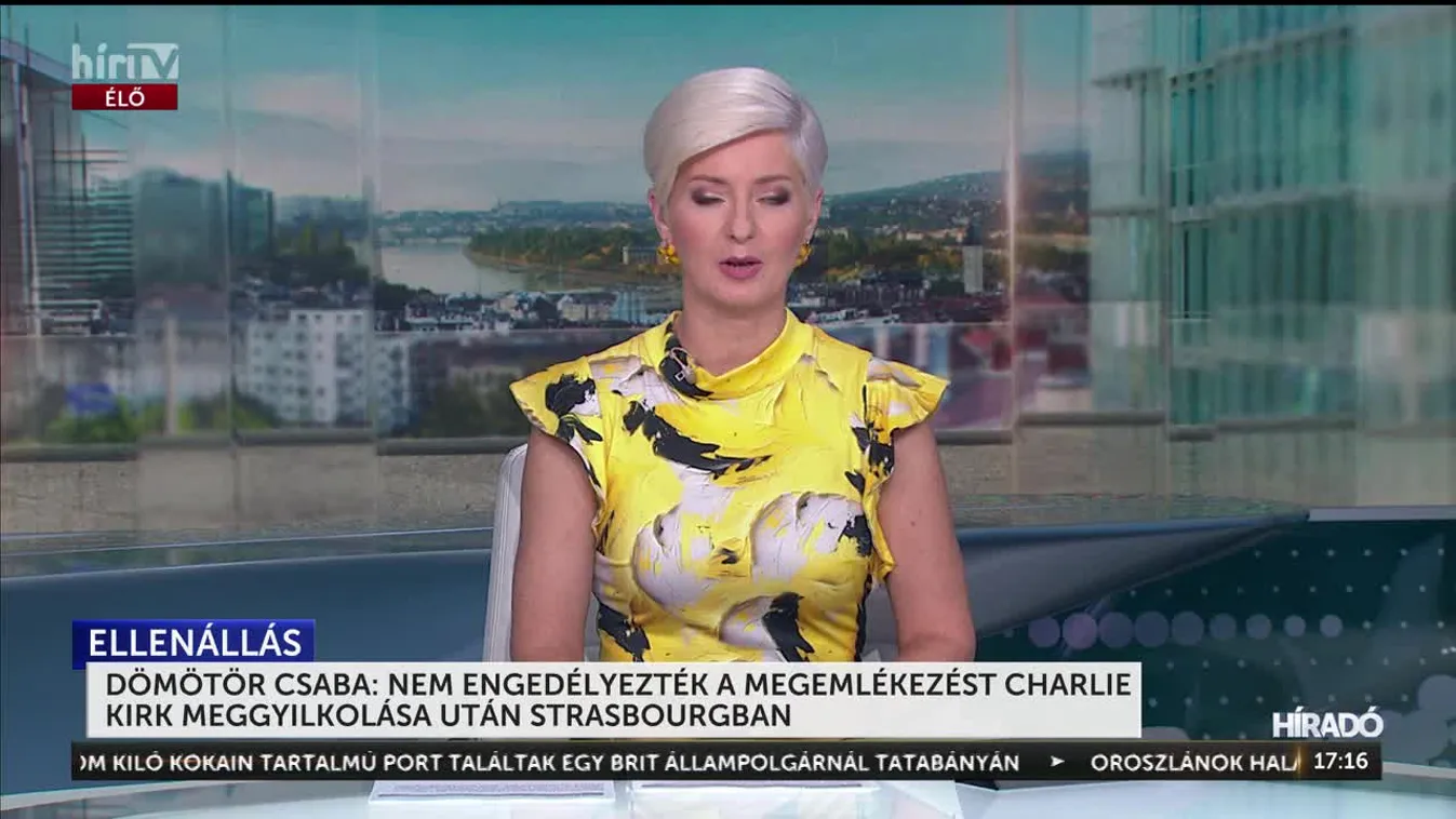 DÖMÖTÖR CSABA: NEM ENGEDÉLYEZTÉK A MEGEMLÉKEZÉST CHARLIE KIRK MEGGYILKOLÁSA UTÁN STRASBOURGBAN