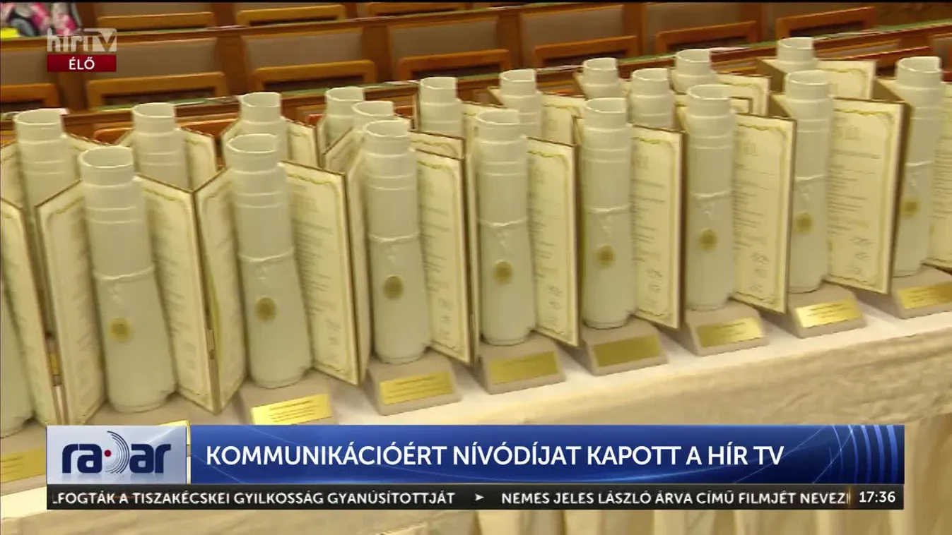 Radar - KOMMUNIKÁCIÓÉRT NÍVÓDÍJAT KAPOTT A HÍR TV