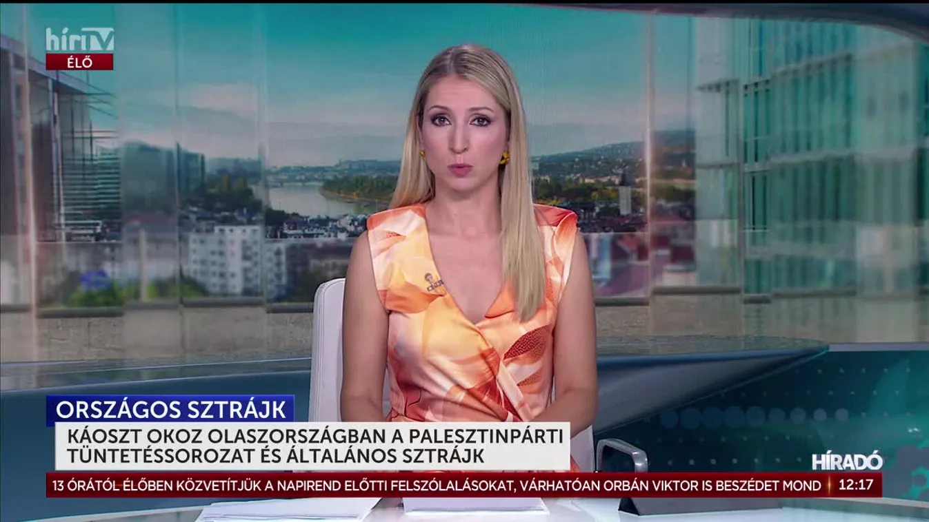 KÁOSZT OKOZ OLASZORSZÁGBAN A PALESZTINPÁRTI TÜNTETÉSSOROZAT ÉS ÁLTALÁNOS SZTRÁJK