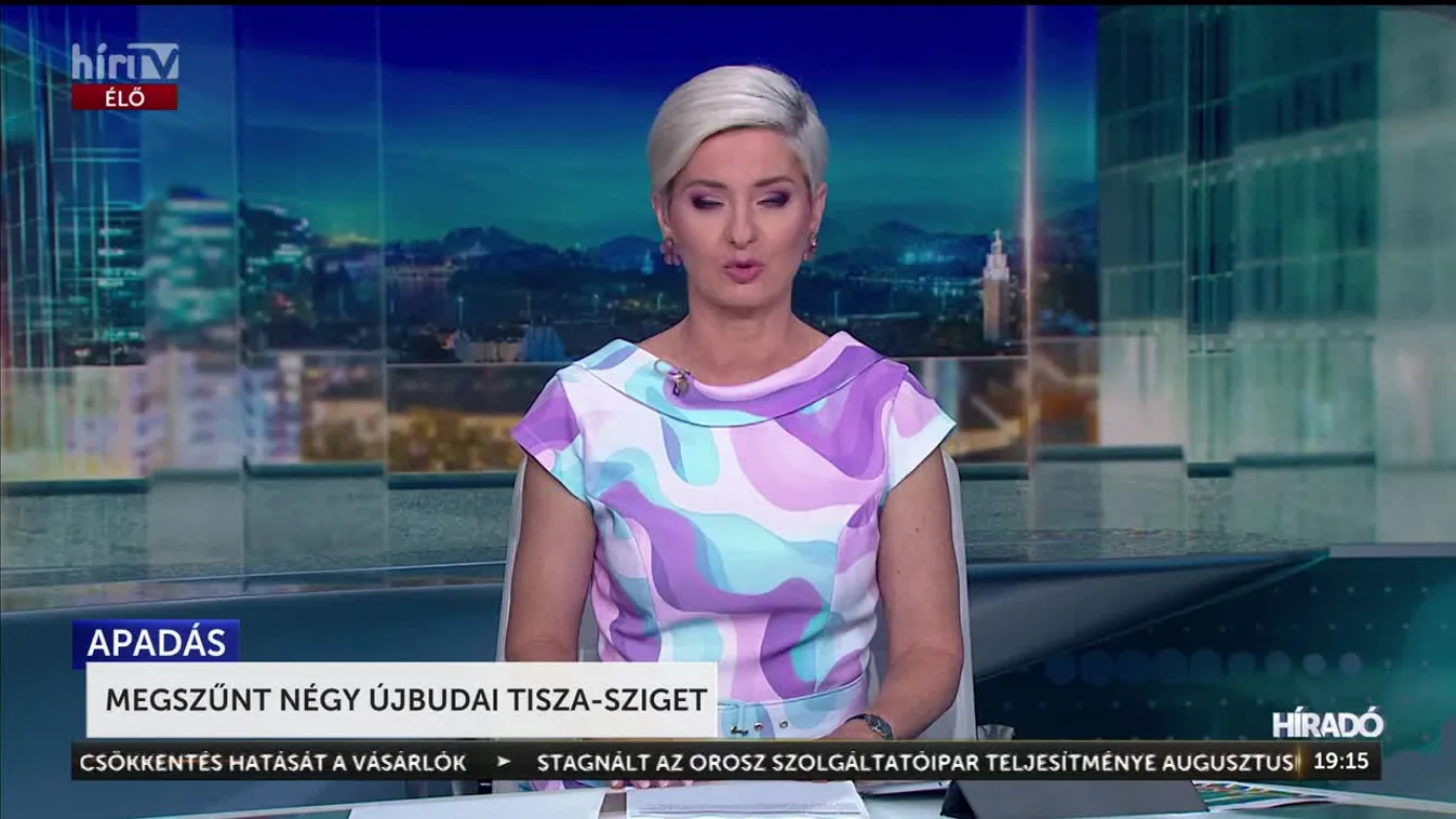 MEGSZŰNT NÉGY ÚJBUDAI TISZA-SZIGET