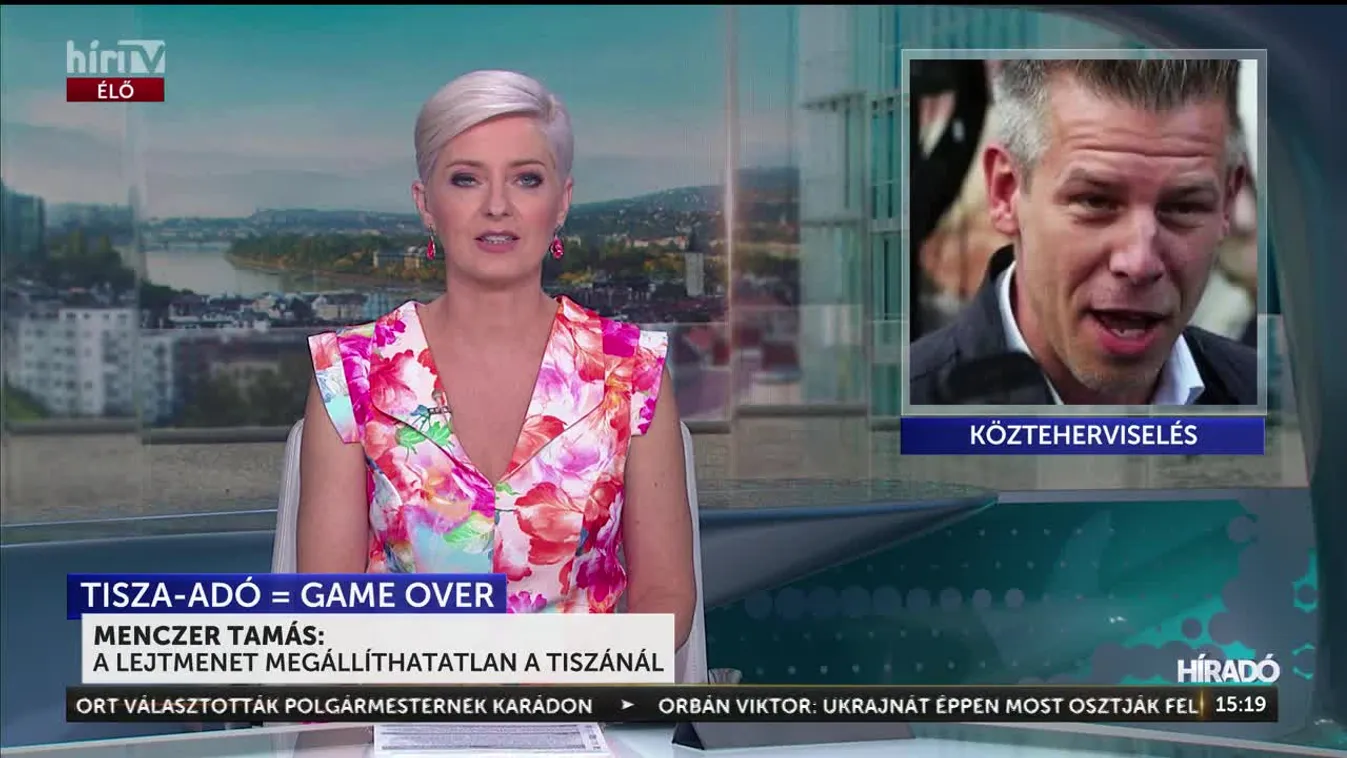 Menczer Tamás: A lejtmenet megállíthatatlan a Tiszánál