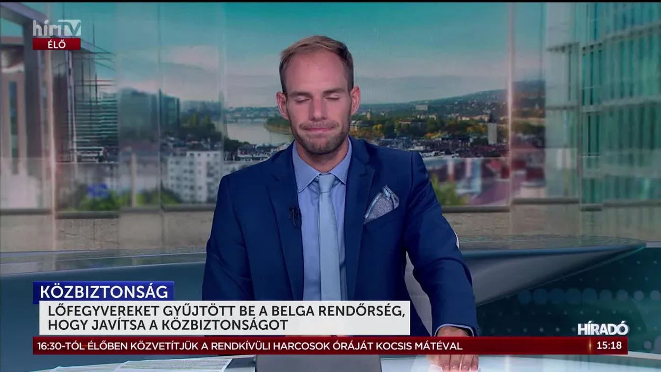 LŐFEGYVEREKET GYŰJTÖTT BE A BELGA RENDŐRSÉG, HOGY JAVÍTSA A KÖZBIZTONSÁGOT