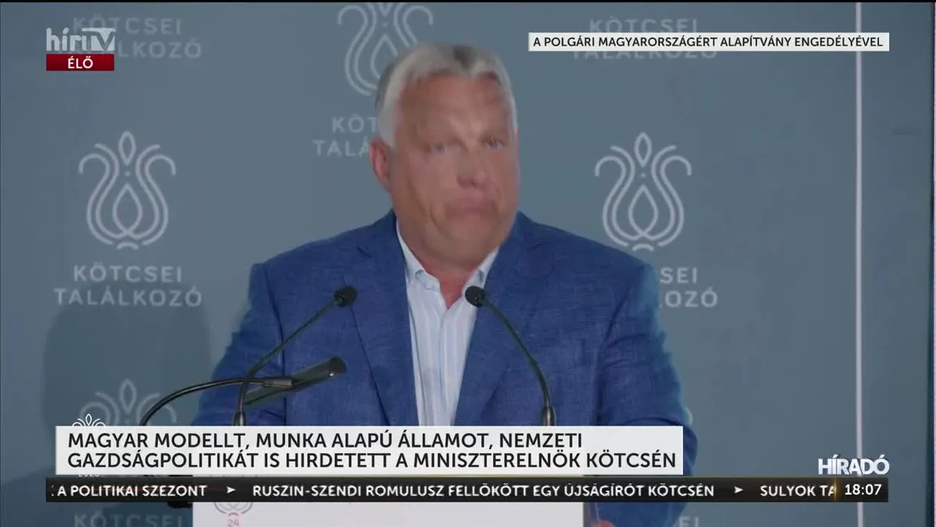 Orbán Viktor Kötcsén bemutatta a győzelmi tervet 2026-ra