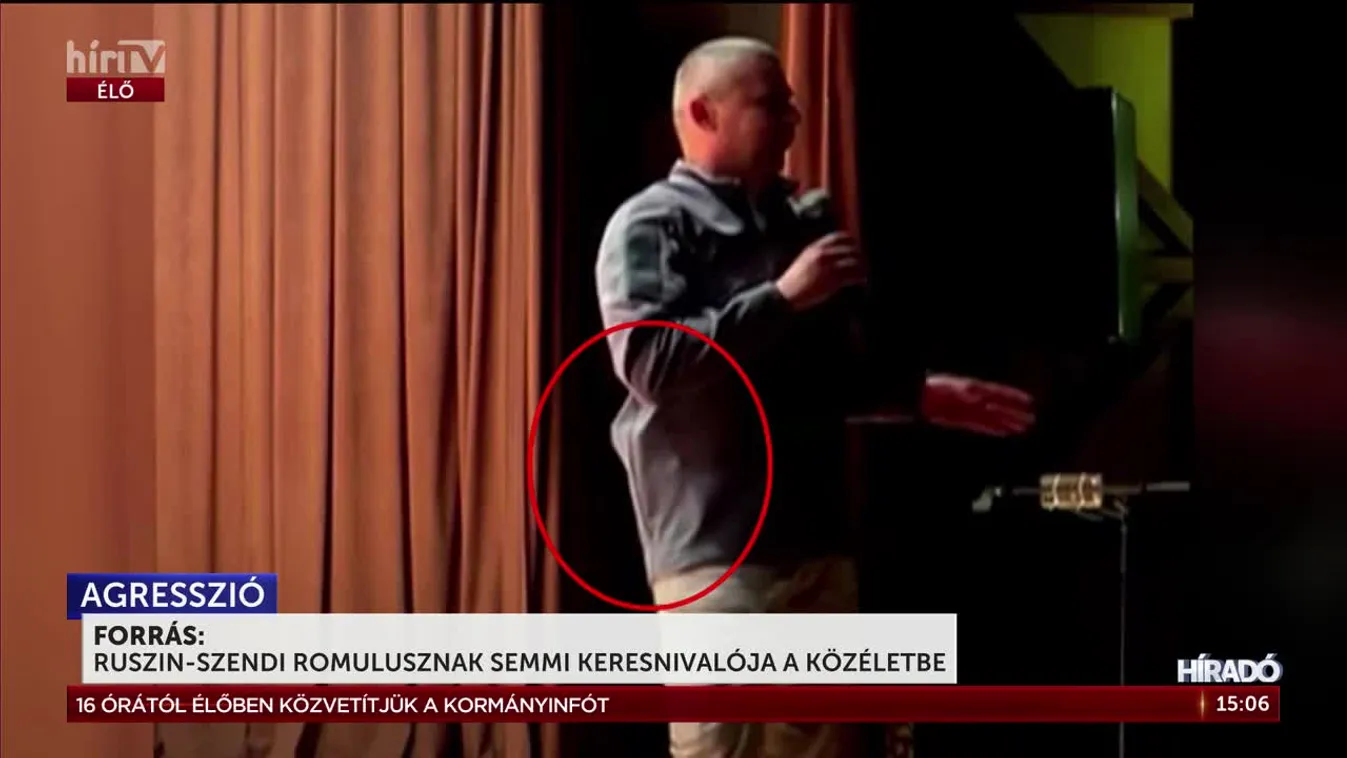 Forrás: Ruszin-Szendi Romulusznak semmi keresnivalója a közéletben