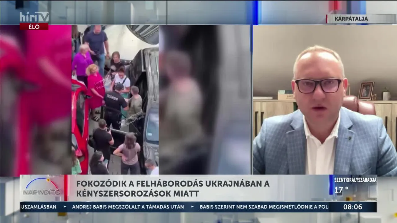 FOKOZÓDIK A FELHÁBORODÁS UKRAJNÁBAN A KÉNYSZERSOROZÁSOK MIATT