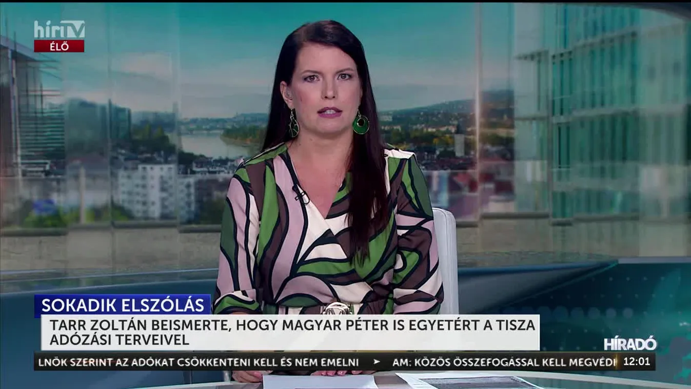 TARR ZOLTÁN BEISMERTE, HOGY MAGYAR PÉTER IS EGYETÉRT A TISZA ADÓZÁSI TERVEIVEL