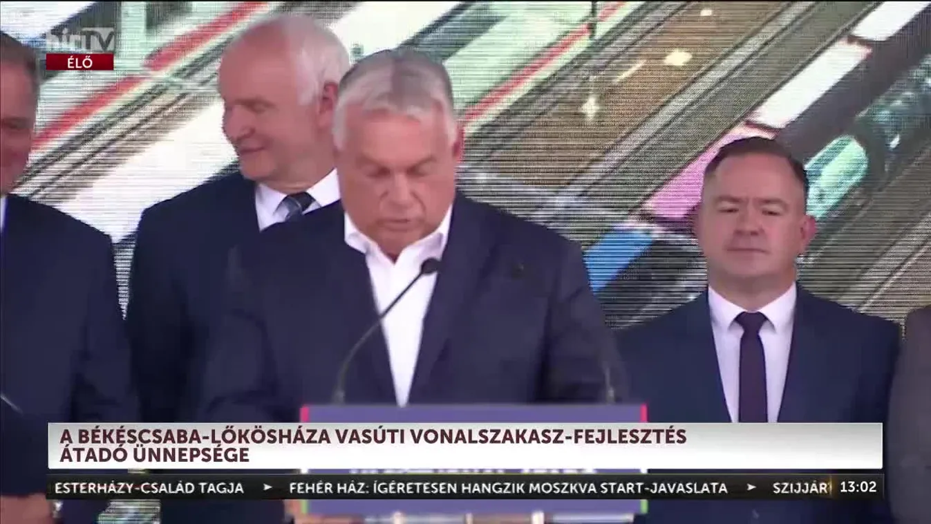Orbán Viktor Lökösházán