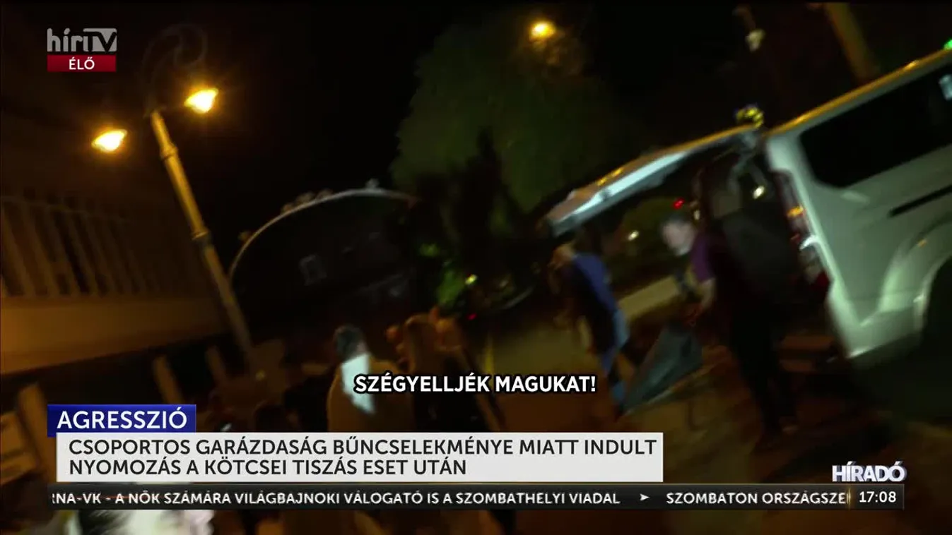 CSOPORTOS GARÁZDASÁG BŰNCSELEKMÉNYE MIATT INDULT NYOMOZÁS A KÖTCSEI TISZÁS ESET UTÁN