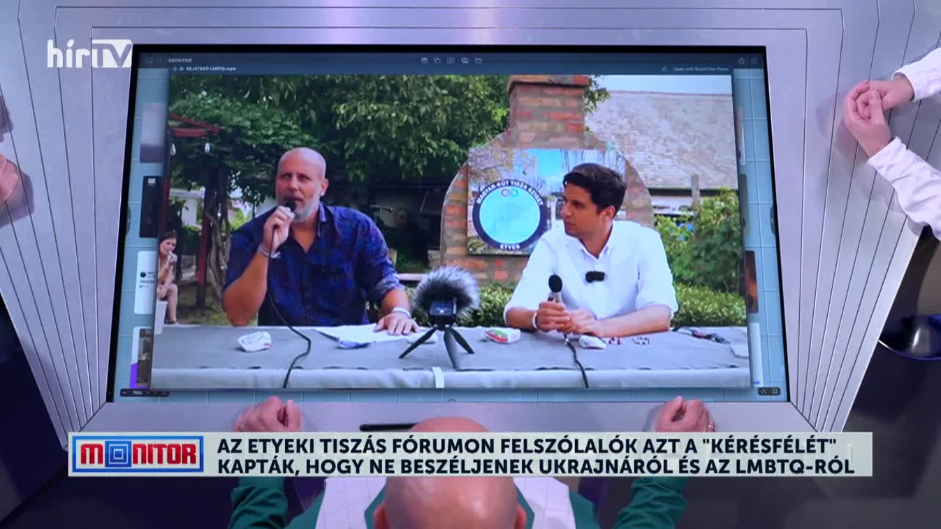 Monitor - Magyar Péter bevallotta, hogy végig sem hallgatta, amit az alelnöke mondott az adóemelésről + videó