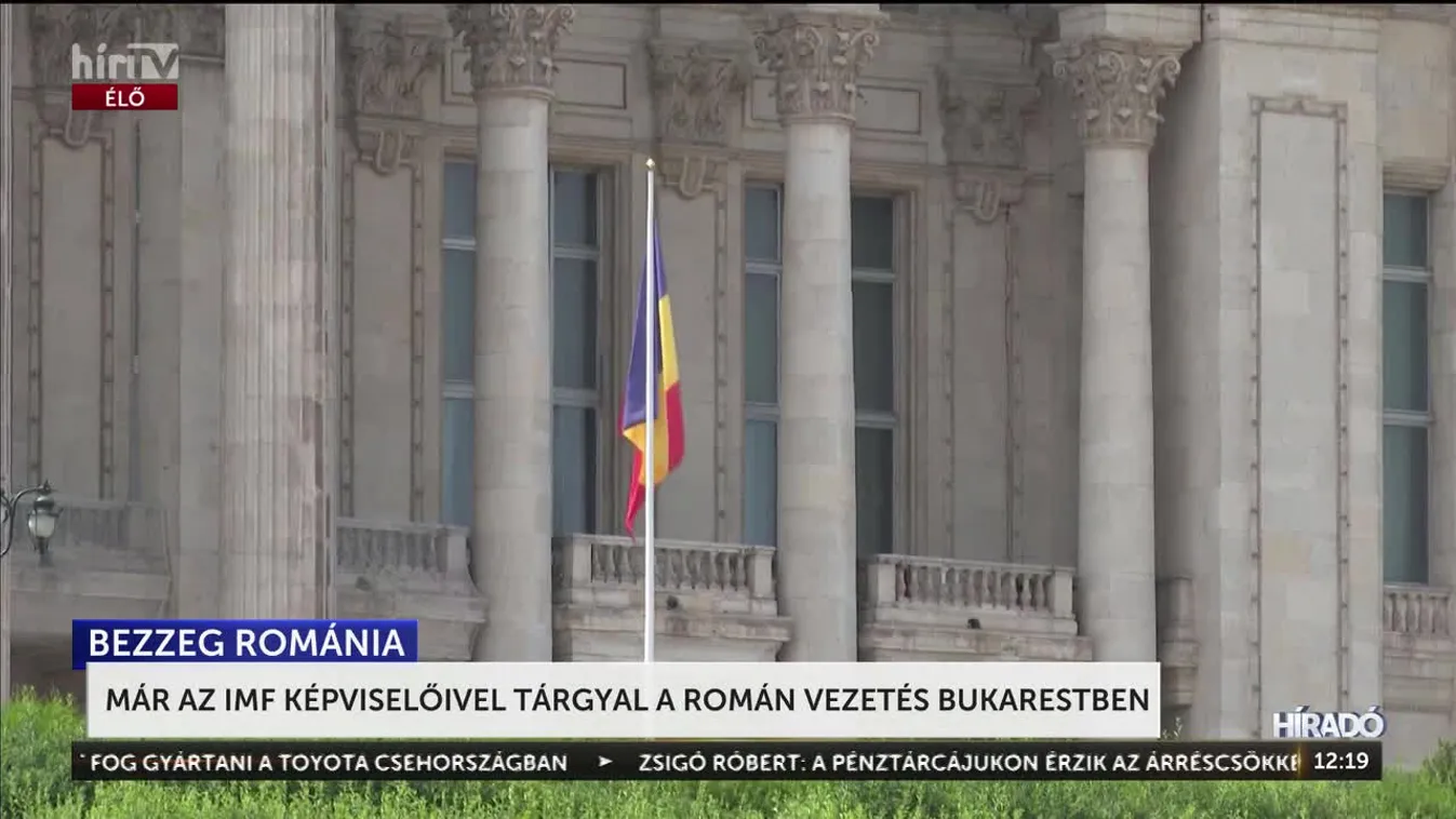 MÁR AZ IMF KÉPVISELŐIVEL TÁRGYAL A ROMÁN VEZETÉS BUKAESTBEN