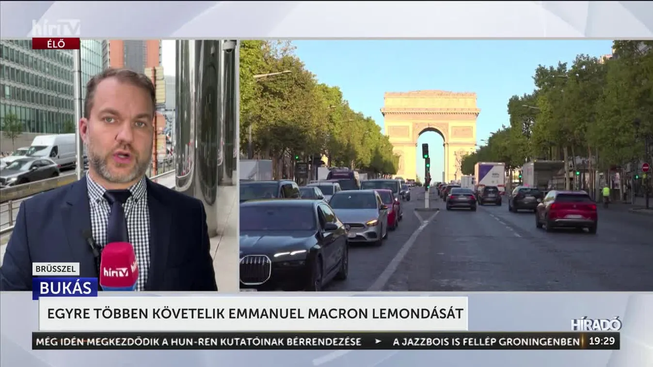 Egyre nagyobb a nyomás Emanuel Macronon + videó