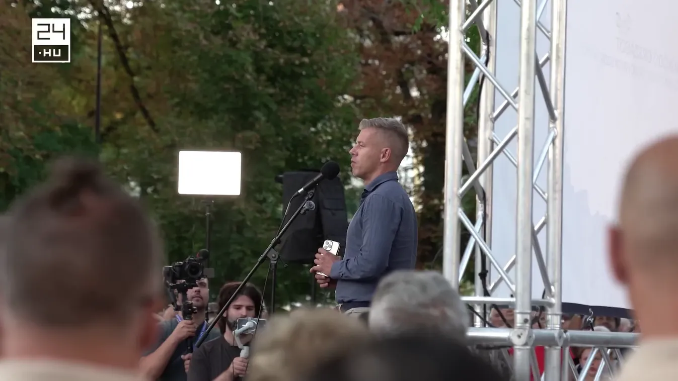 Magyar Péter szerint a Tarr Zoltánról készült felvételek manipuláltak + videó