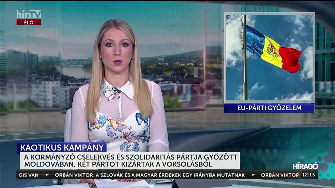 A KORMÁNYZÓ CSELEKVÉS ÉS SZOLIDARITÁS PÁRTJA GYŐZÖTT MOLDOVÁBAN, KÉT PÁRTOT KIZÁRTAK A VOKSOLÁSBÓL