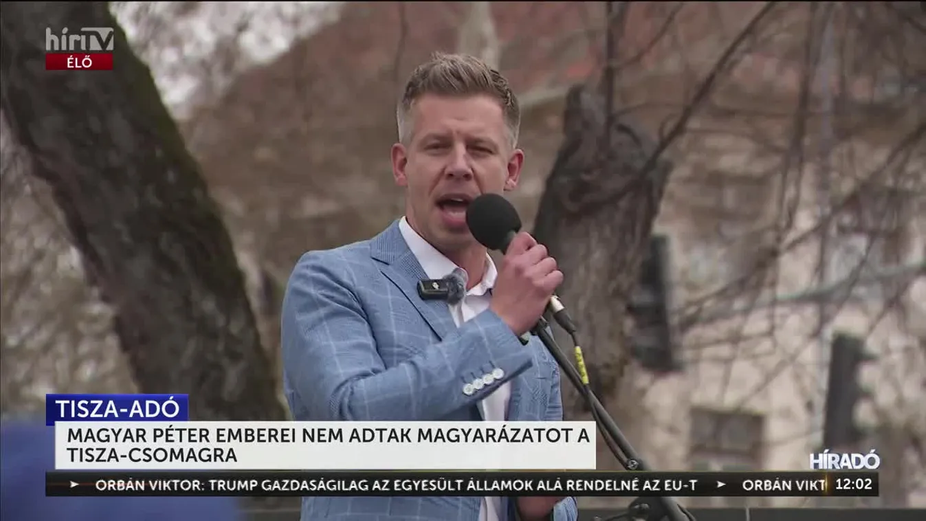 MAGYAR PÉTER EMBEREI NEM ADTAK MAGYARÁZATOT A TISZA-CSOMAGRA