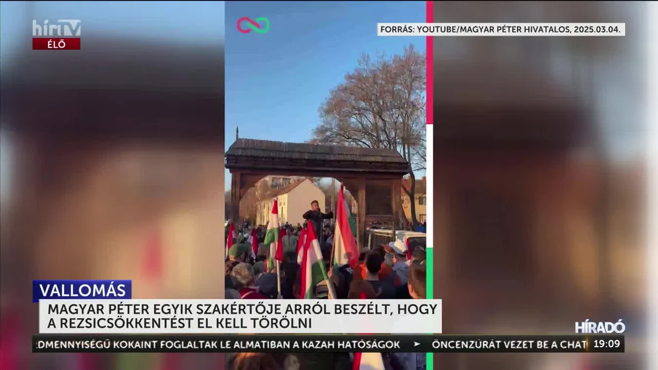 MAGYAR PÉTER EGYIK SZAKÉRTŐJE ARRÓL BESZÉLT, HOGY A REZSICSÖKKENTÉST EL KELL TÖRÖLNI