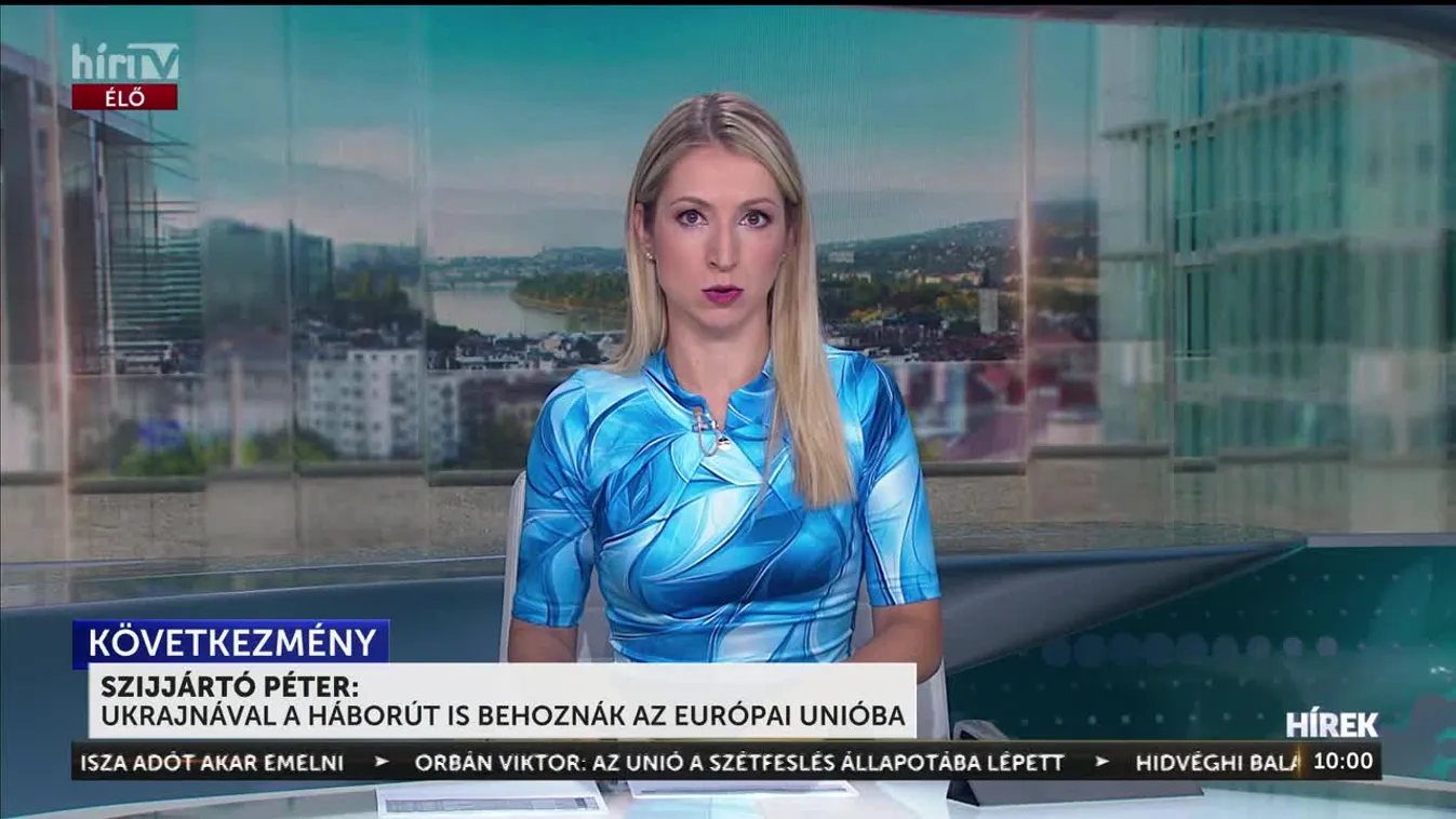 Szijjártó Péter: Ukrajnával a háborút is behoznák az Európai Unióba