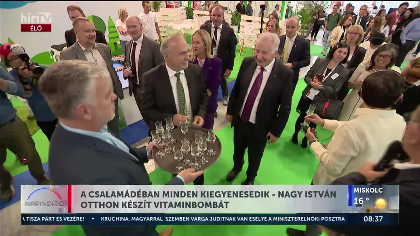 A csalamádéban minden kiegyenesedik – Nagy István otthon készít vitaminbombát