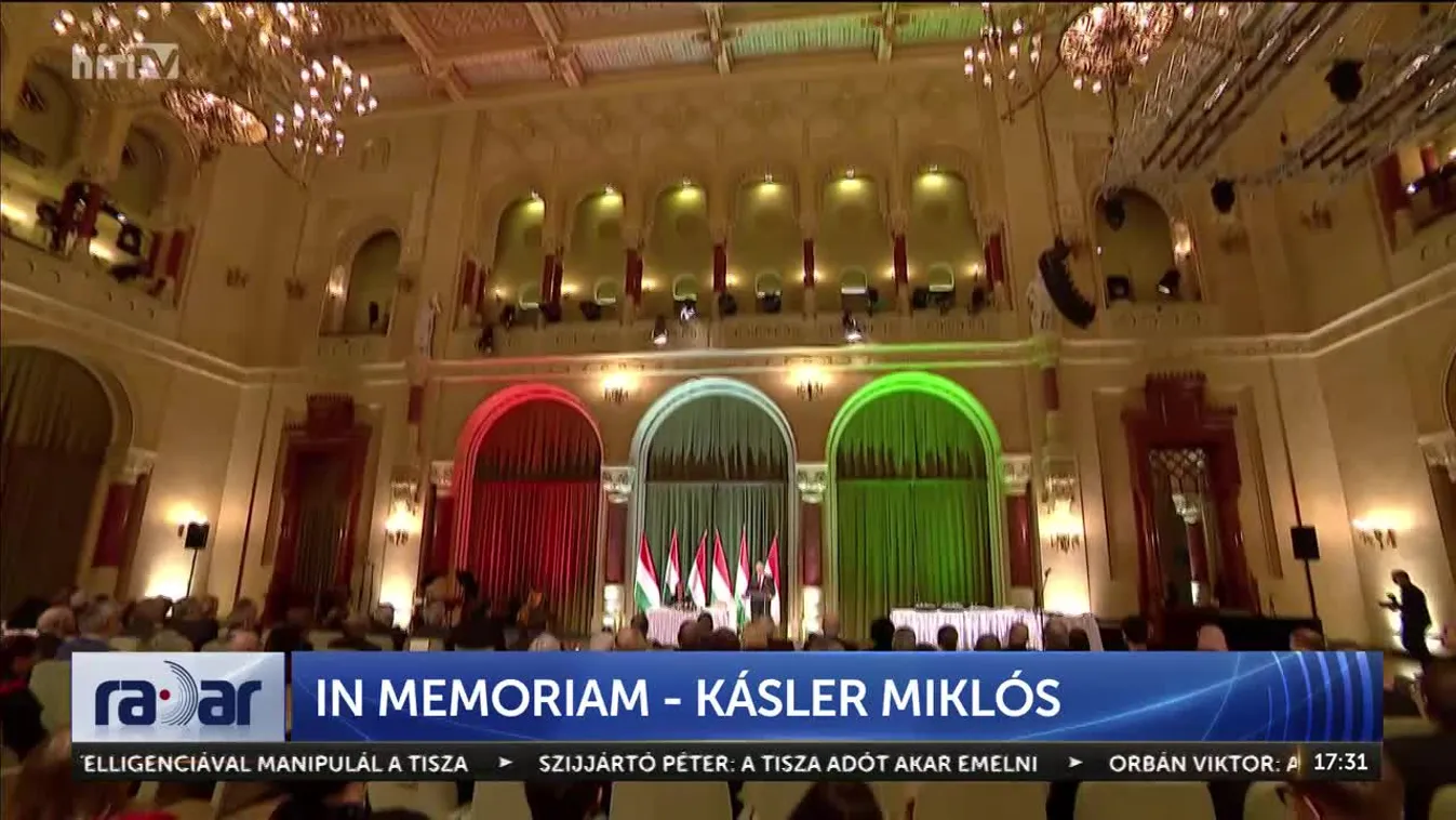 Radar - IN MEMORIAM - KÁSLER MIKLÓS