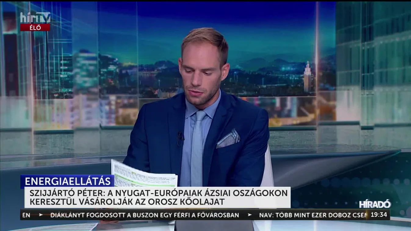 SZIJJÁRTÓ PÉTER: A NYUGAT-EURÓPAIAK ÁZSIAI OSZÁGOKON KERESZTÜL VÁSÁROLJÁK AZ OROSZ KŐOLAJAT