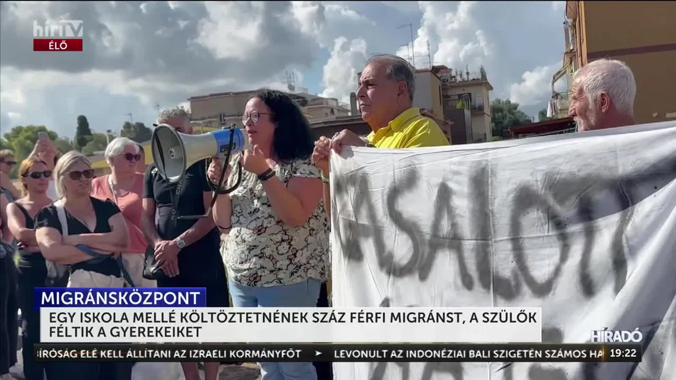 EGY ISKOLA MELLÉ KÖLTÖZTETNÉNEK 100 FÉRFI MIGRÁNST, A SZÜLŐK FÉLTIK A GYEREKEIKET