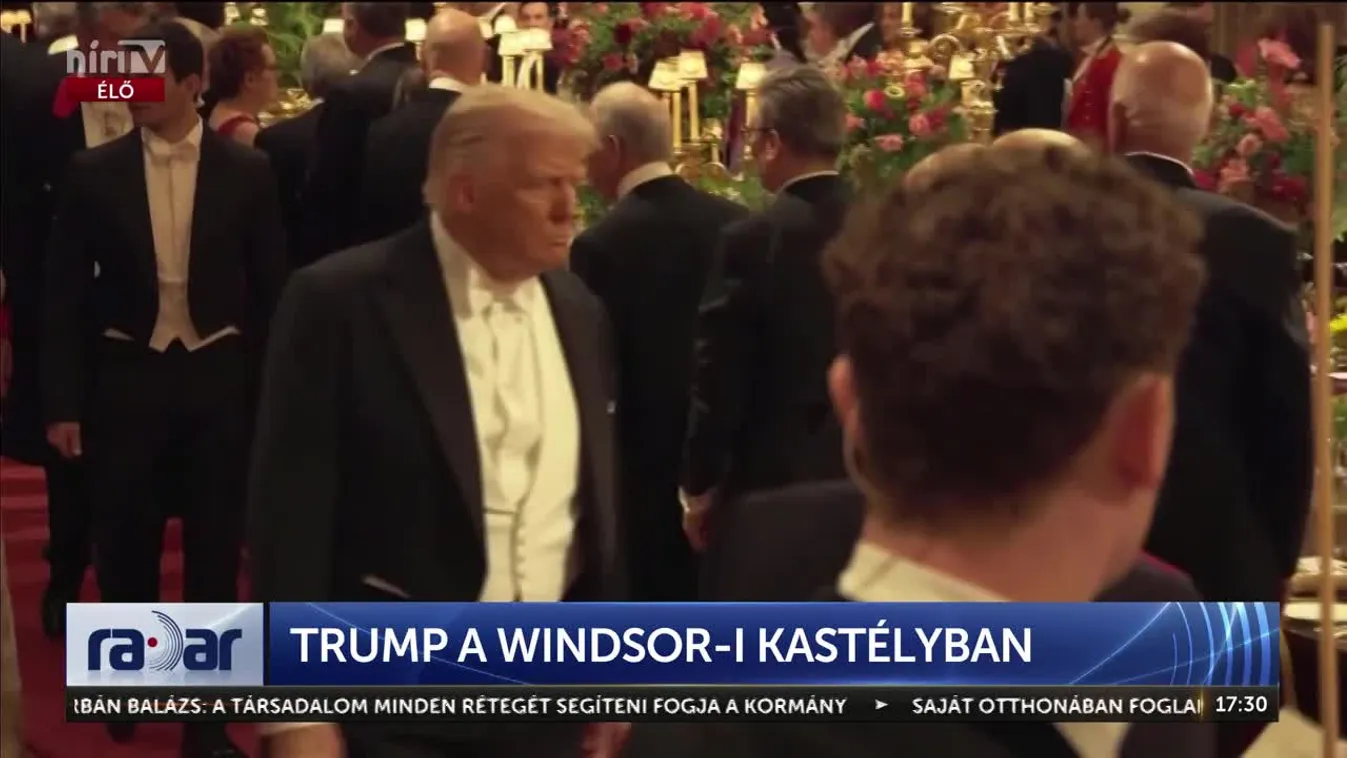 Radar - TRUMP A WINDSOR-I KASTÉLYBAN
