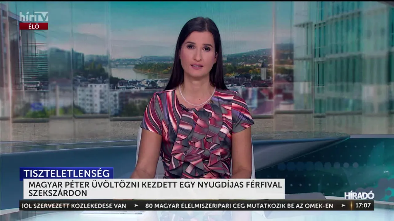MAGYAR PÉTER ÜVÖLTÖZNI KEZDETT EGY NYUGDÍJAS FÉRFIVAL SZEKSZÁRDON
