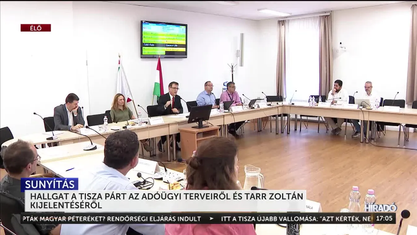 Hallgat a Tisza Párt az adóügyi terveiről és Tarr Zoltán kijelentéséről