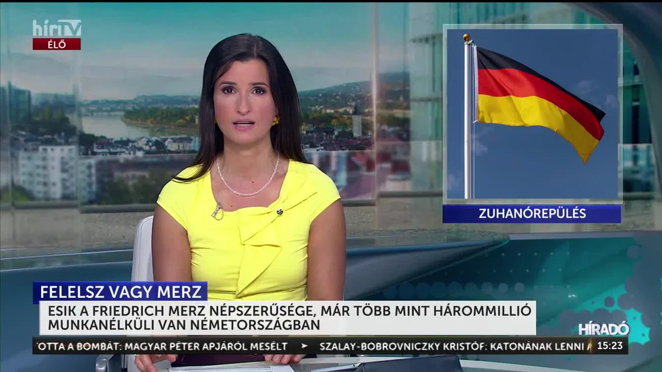 ESIK A FRIEDRICH MERZ NÉPSZERŰSÉGE, MÁR TÖBB MINT HÁROMMILLIÓ MUNKANÉLKÜLI VAN NÉMETORSZÁGBAN