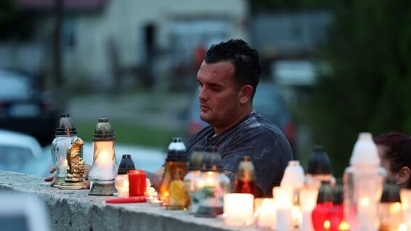 Könnyek között emlékeztek Hannára Miskén