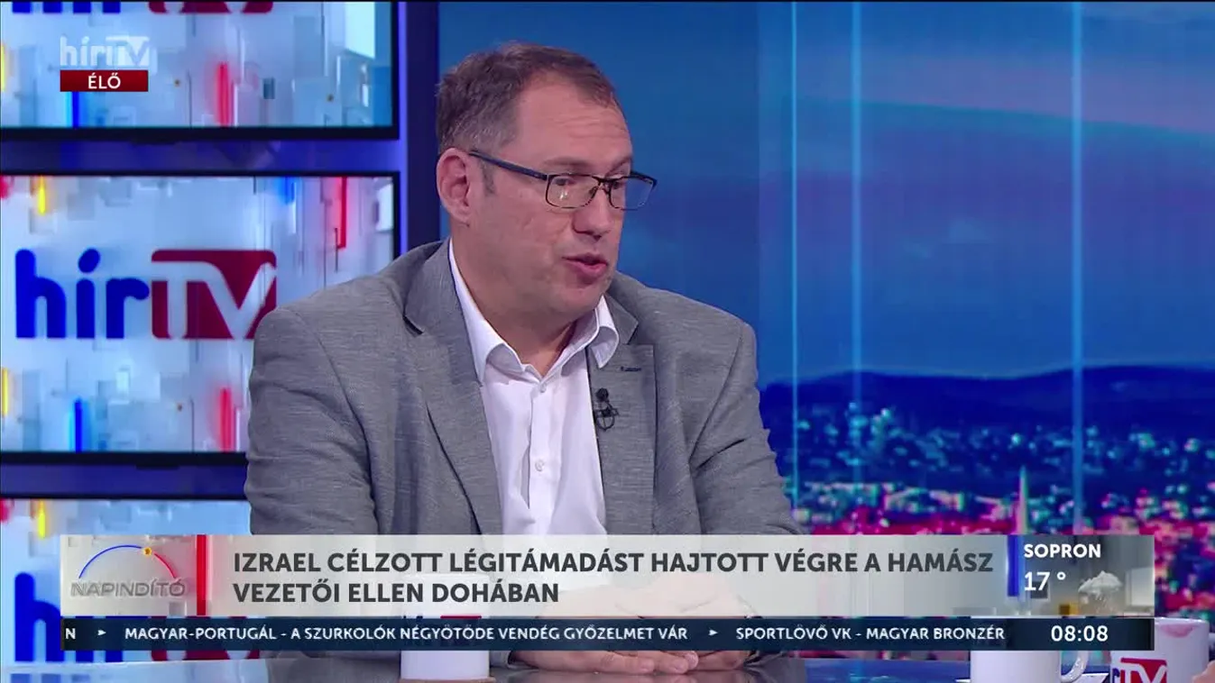 IZRAEL CÉLZOTT LÉGITÁMADÁST HAJTOTT VÉGRE A HAMÁSZ VEZETŐI ELLEN DOHÁBAN