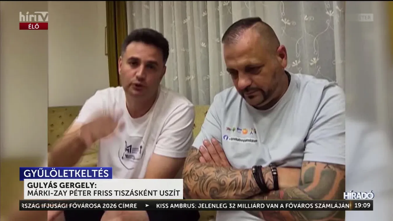 Márki-Zay Péter friss tiszásként uszít