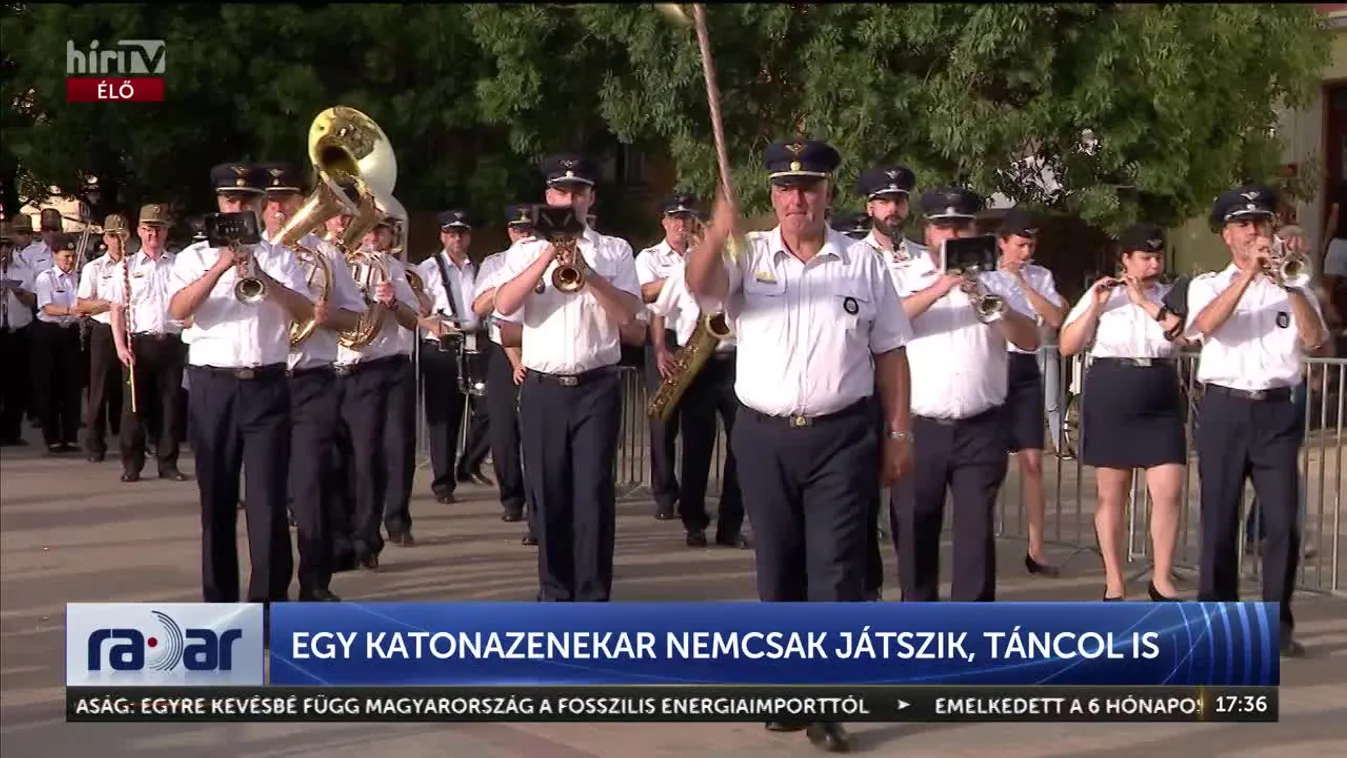 Radar - Egy katonazenekar nem csak zenél táncol is