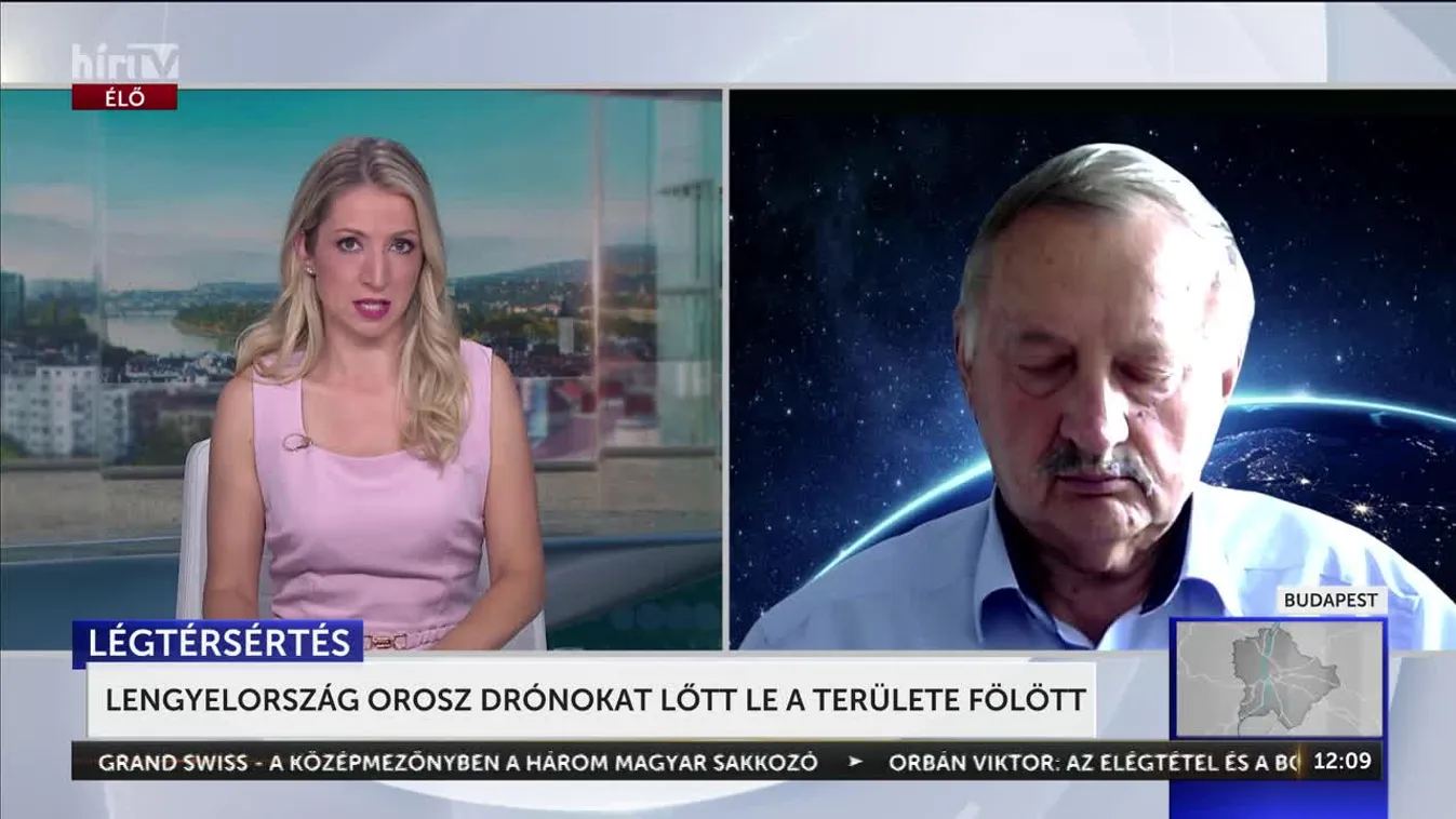 LENGYELORSZÁG OROSZ DRÓNOKAT LŐTT LE A TERÜLETE FÖLÖTT