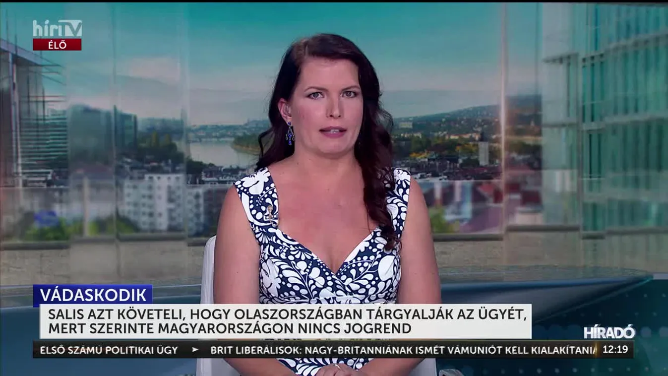 SALIS AZT KÖVETELI, HOGY OLASZORSZÁGBAN TÁRGYALJÁK AZ ÜGYÉT, MERT SZERINTE MAGYARORSZÁGON NINCS JOGREND