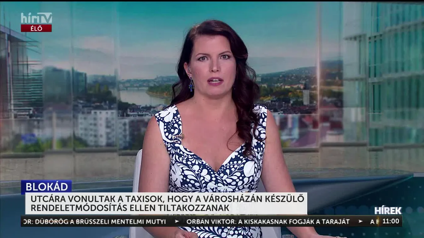 Utcára vonultak a taxisok, hogy a Városházán készülő rendeletmódosítás ellen tiltakozzanak