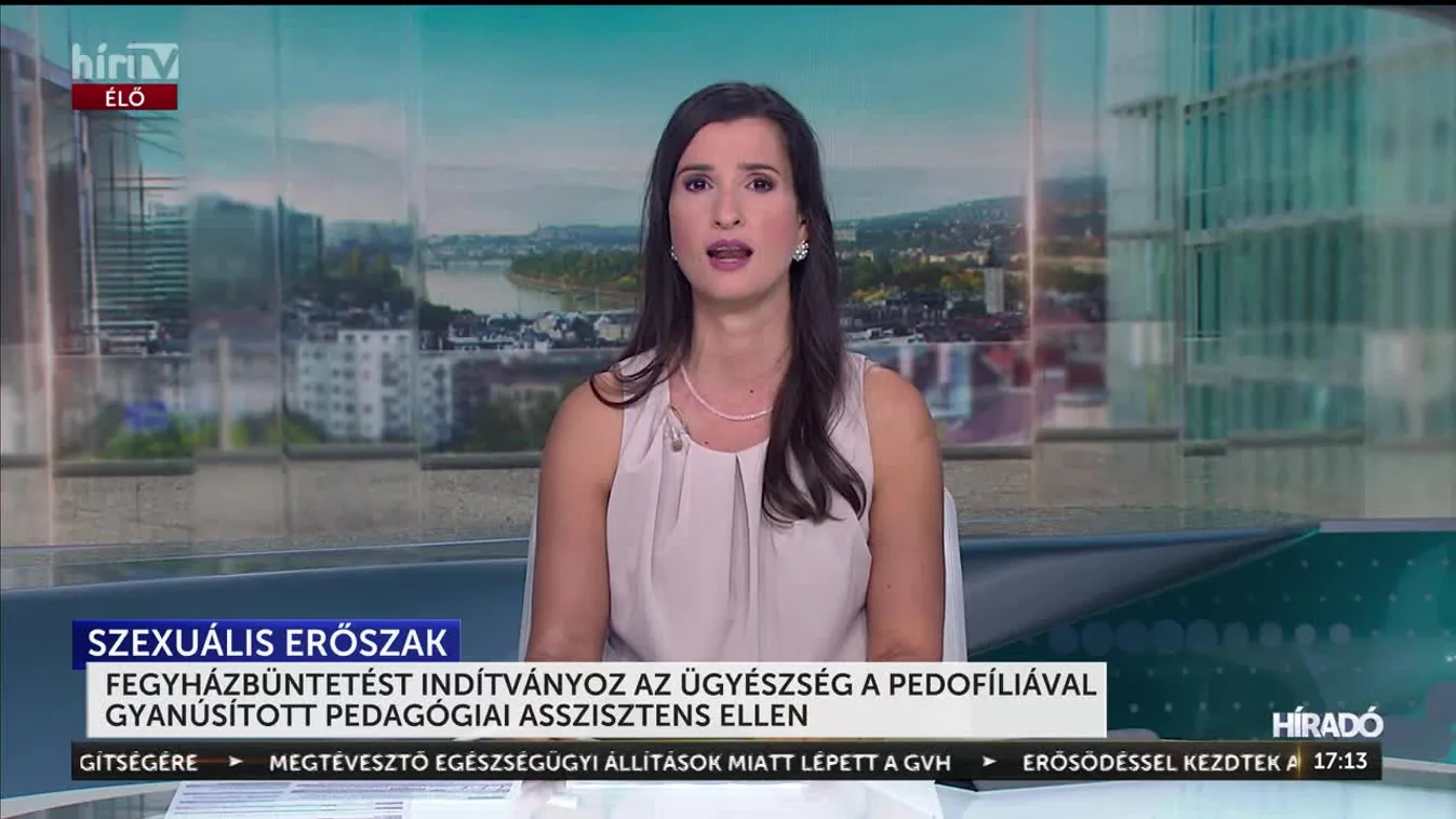 FEGYHÁZBÜNTETÉST INDÍTVÁNYOZ AZ ÜGYÉSZSÉG A PEDOFÍLIÁVAL GYANÚSÍTOTT PEDAGÓGIAI ASSZISZTENS ELLEN