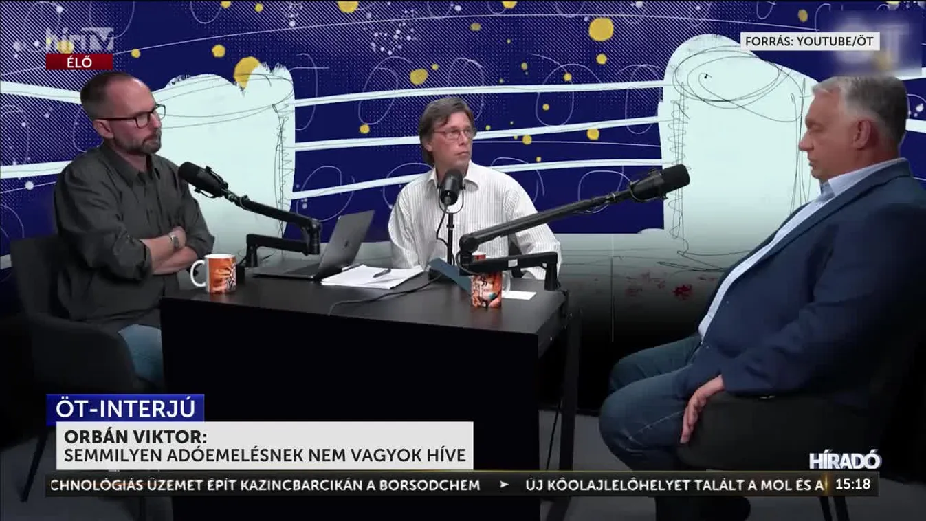 Orbán Viktor nem támogat semmilyen adóemelést és nem akar szektorális különadót kivetni + videó