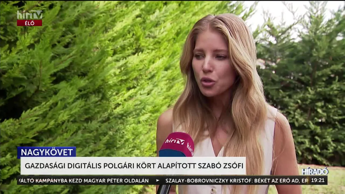 Szabó Zsófi lesz a Digitális Polgári Körök első országos találkozóján az egyik műsorvezető + videó