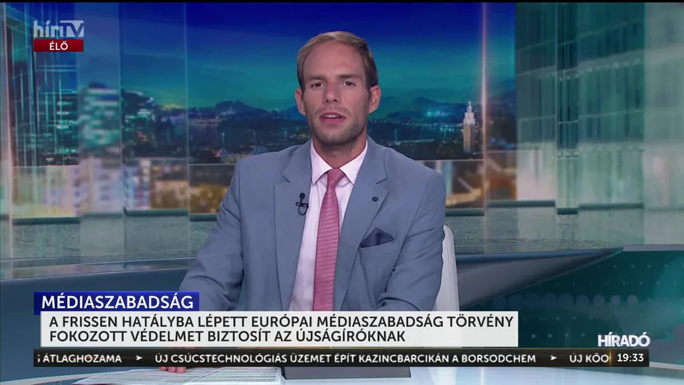 A frissen hatályba lépett európai médiaszabadság törvény fokozott védelmet biztosít az újságíróknak