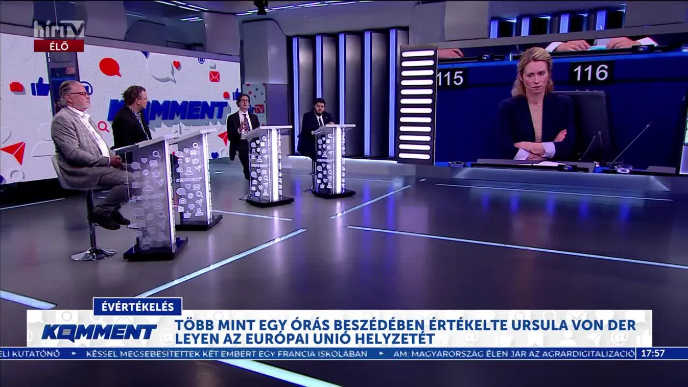 Komment - Ursula Von Der Leyen harcba hívta Európát