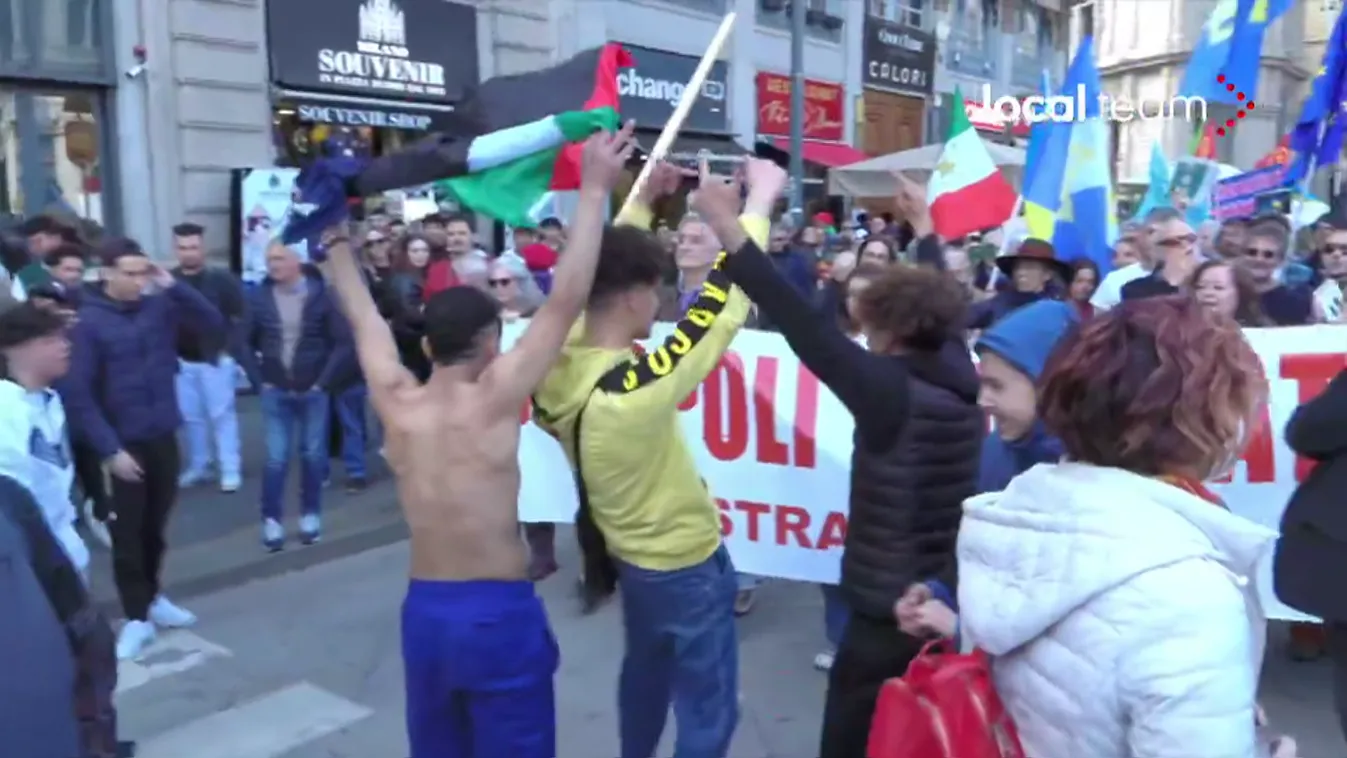 Újabb támadás Olaszországban: migránsok bántalmaztak egy zsidó párt + videó