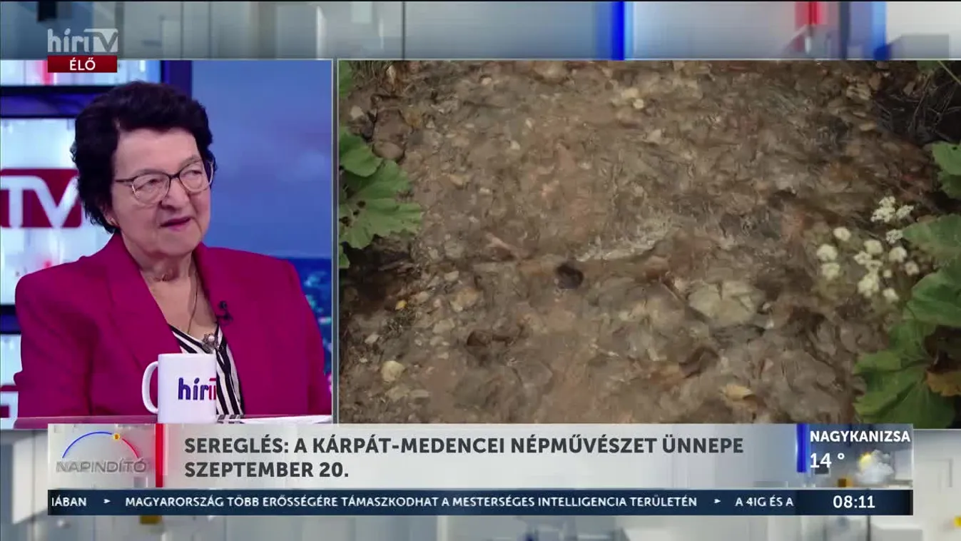 SEREGLÉS: A KÁRPÁT-MEDENCEI NÉPMŰVÉSZET ÜNNEPE SZEPTEMBER 20.