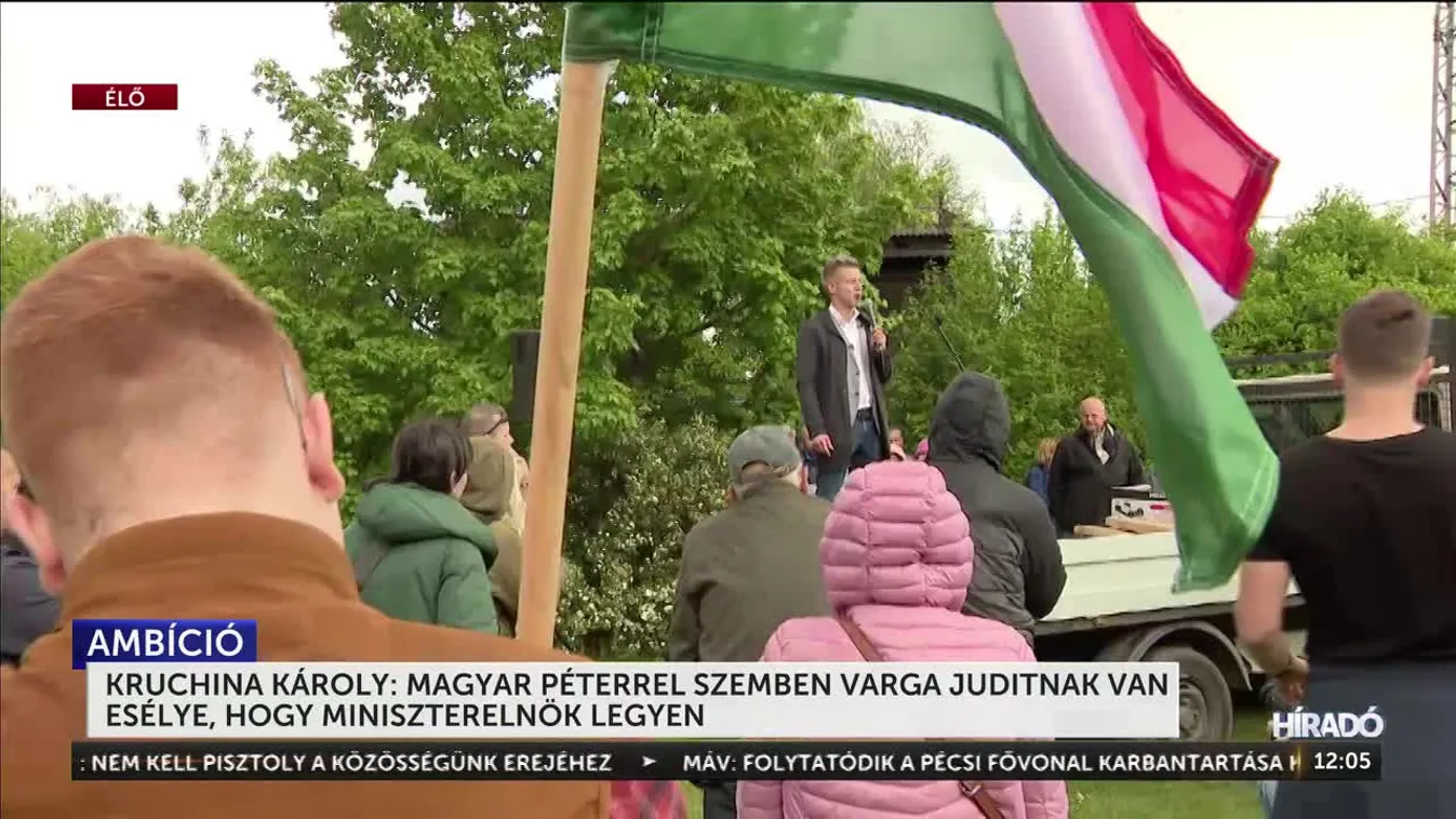 Kruchina Károly: Magyar Péterrel szemben Varga Juditnak van esélye, hogy miniszterelnök legyen