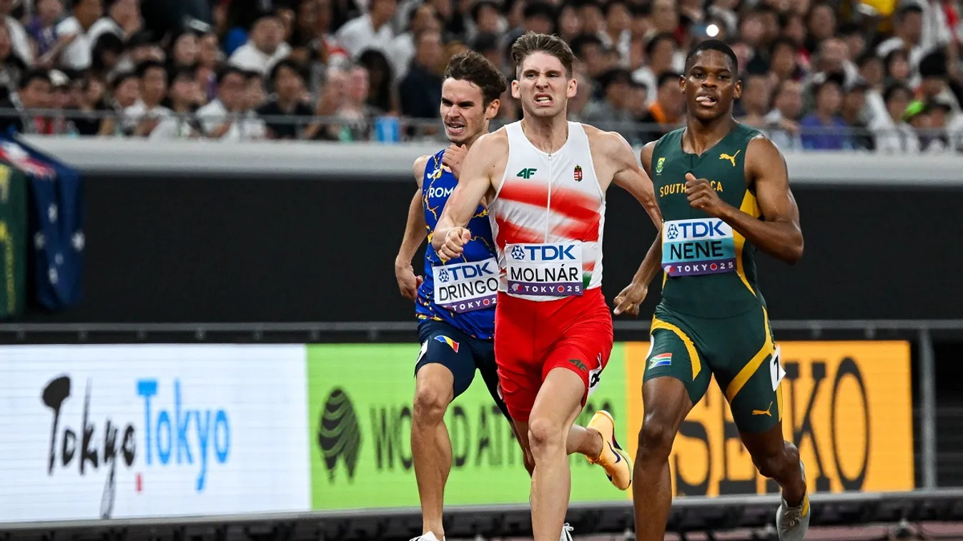 Parádés futással elődöntős Molnár Attila a világbajnokságon
