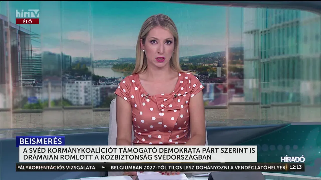 A SVÉD DEMOKRATÁK PÁRT SZERINT IS DRÁMAIAN ROMLOTT A KÖZBIZTONSÁG SVÉDORSZÁGBAN
