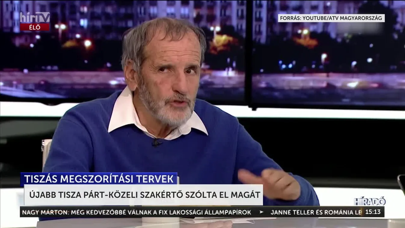 ÚJABB TISZA PÁRT-KÖZELI SZAKÉRTŐ SZÓLTA EL MAGÁT