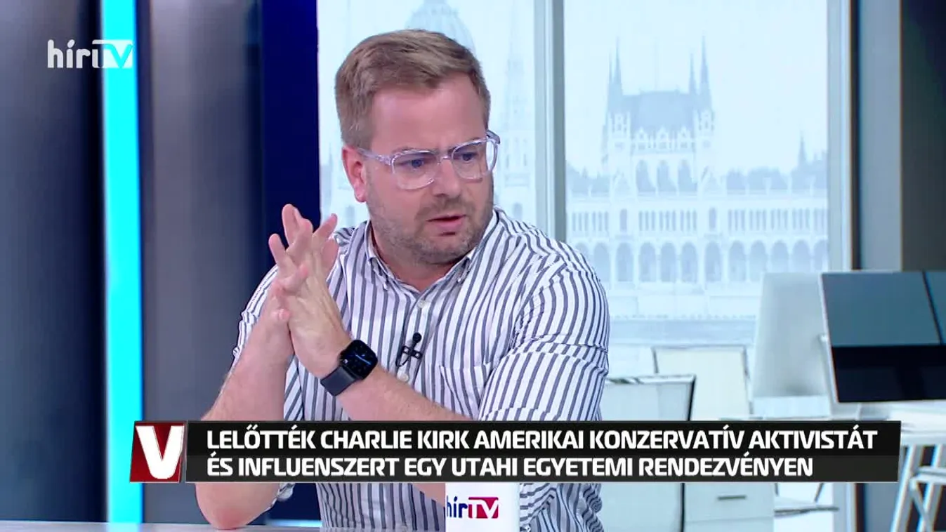 Vezércikk - Lelőtték Charlie Kirk amerikai konzervatív aktivistát