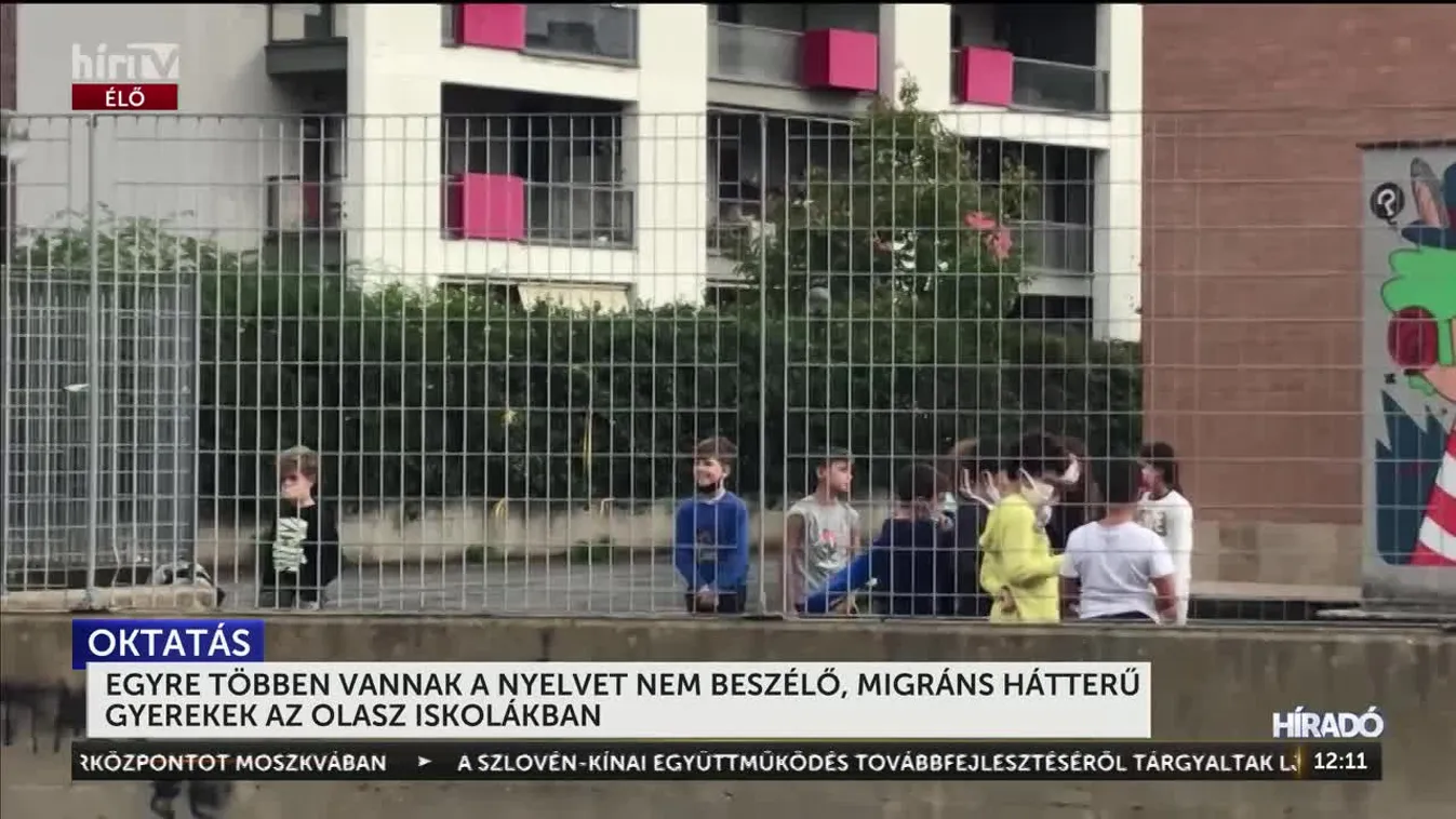 Egyre nagyobb számban vannak a nyelvet nem beszélő, migrációs hátterű gyerekek az olasz iskolákban