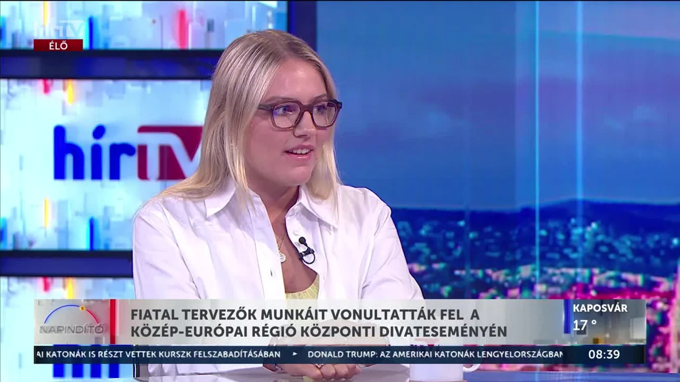 FIATAL TERVEZŐK MUNKÁIT VONULTATTÁK FEL A KÖZÉP-EURÓPAI RÉGIÓ KÖZPONTI DIVATESEMÉNYÉN